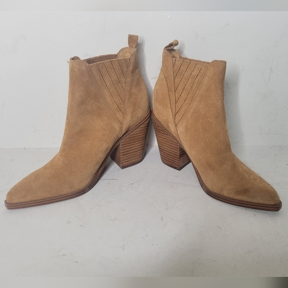Marc Fisher Mariel Heeled Western Bootie SZ 9.5 - Picture 3 of 9